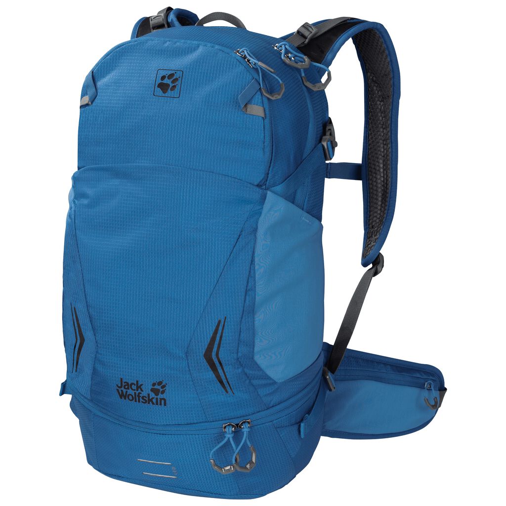 Jack Wolfskin MOAB JAM 30 Sacs À Dos Femme Bleu - YKATPLV-29